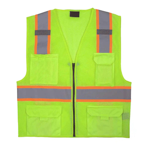 Chaleco DE SEGURIDAD reflectante para construcción al aire libre barato, chaqueta, construcción de seguridad personal, ropa reflectante de seguridad de alta visibilidad - Product Image 1