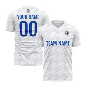 Haute qualité séchage rapide vêtements de football pas cher en gros uniforme de football y compris France maillot de sublimation - Product Image 1