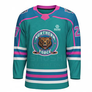 SHUSHI INTERNATIONAL, 100% Poliéster, Nombre del Equipo Personalizado, Hecho en Pakistán, Precio al por Mayor, Talla Adulto, Impermeable, Impresión por Transferencia de Calor - Product Image 5