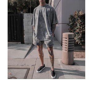 Meilleure qualité T-shirts pour hommes Vêtements Mode décontractée OEM Logo Nouveau design Personnalisé Surdimensionné T-shirts pour hommes Fournisseur de BD - Product Image 4