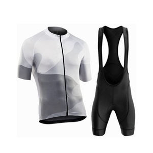 Ensemble de maillots de cyclisme à manches courtes de qualité supérieure, respirant, séchage rapide, antibactérien, en spandex/coton, vêtements de vélo, dernières tendances populaires - Product Image 4