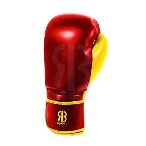 Guantes de Boxeo Transpirables Hechos de Cuero, Personalizables, Ajuste Cómodo para Adultos, para Uso en Competencia, Precio de Fábrica al por Mayor - Product Image 2
