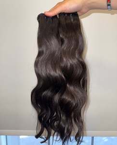 มัดผมลอนแบบดิบๆของอินเดียผมแท้100% ธรรมชาติไม่ผ่านกระบวนการ - Product Image 2