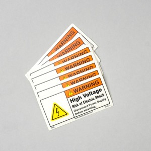 Etiqueta de Advertencia de Peligro Eléctrico E02, Desconexión de Alto Voltaje, Mantenimiento Eléctrico, Seguridad Industrial, Cumplimiento LOTO, Marca AGS - Product Image 6