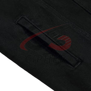 แจ็กเก็ตผ้ายีนส์สำหรับผู้ชายแจ็กเก็ตผ้าเดนิมผ้าฝ้ายออกแบบได้ตามต้องการผลิตจากโรงงาน - Product Image 4