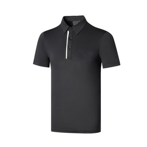 Camisa de Golf para Hombre, Diseño Vintage de Alta Calidad, Tela Dobby, Bordada, 100% Algodón, Estampado Animal, Transpirable, Manga Corta - Product Image 5