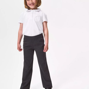 เครื่องแบบนักเรียนชายและหญิงสีขาวเสื้อครึ่งแขนเสื้อเครื่องแบบทางการเสื้อเย็บสำเร็จรูปสำหรับนักเรียนและคนงาน - Product Image 4