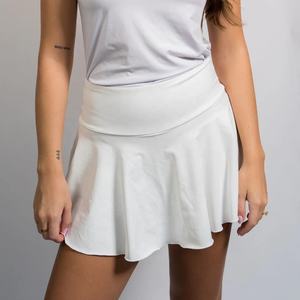กระโปรงกีฬาเทนนิสทรงเอไลน์แบบมินิรุ่นใหม่ น้ำหนักเบา เหมาะสำหรับกอล์ฟ วิ่ง ออกกำลังกาย แต่งเลื่อมระบายอากาศได้ดี มีกระเป๋า - Product Image 5