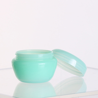 5g 10g 20g 30g 50g Pots ronds cosmétiques verts pour injection, pour colle à ongles, gel UV, lotion, crème pour les yeux et le visage