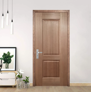 Puerta Interior de Madera Compuesta WPC de Alta Calidad con Acabado Artesanal en Roble Macizo, Insonorizada e Impermeable - Product Image 1