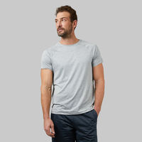 T-shirts de sport numérique à séchage rapide anti-boulochage à manches courtes pour hommes