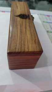Caja de Almacenamiento Personalizada de Madera de Palisandro Hecha en India - Product Image 2