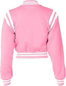 Custom Brand Men's Varsity <b>Jacket</b> with Embroidered Logo Stand Collar Cotton Fleece Hoodie Latest College Style Made in Pakistan - Product Image 3