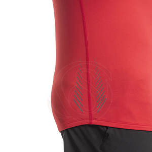 Camiseta Deportiva de Manga Corta para Hombre, Ajustada, Transpirable, para Gimnasio y Fitness, Tejido de Lona de Spandex/Poliéster, Diseño Veraniego - Product Image 5