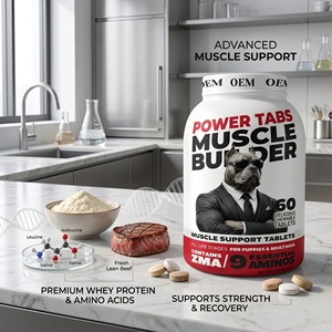 Friandises à Mâcher Molles pour Chiens Marque Blanche – Gainer Musculaire – Vente en Gros Usine – Supplément Énergétique pour Animaux à Haute Teneur en Protéines – Soutien <span class=keywords><strong>Bully</strong></span> <span class=keywords><strong>Max</strong></span> - Product Image 2