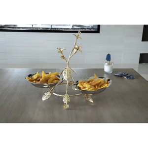 Bol en cuivre martelé de luxe pour les salles d'exposition et les événements de décoration d'hôtel et de restaurant avec des conceptions artistiques sûres de plaqué - Product Image 2