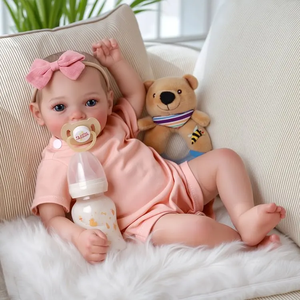 Muñecas Bebés <span class=keywords><strong>Reborn</strong></span> de 17 Pulgadas, Modelo Megan, Niña Pequeña y Silenciosa, para Venta al por Mayor y Compras al por Mayor - Product Image 5