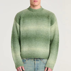 Suéteres Acrílicos para Hombre, Ropa de Exterior para Adultos, Mangas Largas, Tejido Transpirable, Logotipo Frontal Personalizado, Antiarrugas, Otoño - Product Image 6