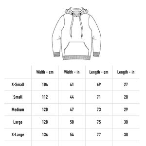 Sweat à capuche surdimensionné vierge personnalisé, éponge française, poids lourd 450 g/m², pull pour hommes avec poche kangourou et sweats à capuche avec cordons - Product Image 6