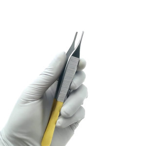 Pinzas de tejido Adson, pinzas de pulgar de 15cm, pinzas de vendaje Dental, pinzas quirúrgicas Adson de acero inoxidable - Product Image 4