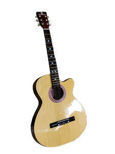 Solobeat กีตาร์อะคูสติกตามสั่งลายนกที่ไม่เหมือนใครลายเฟทแบบฝังกลอสคัตอะคูสติกแบบเดี่ยวมีดีไซน์แบบตัดเดี่ยว - Product Image 5