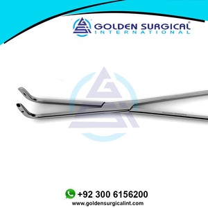 คีมจับเนื้อเยื่อแบบ OEM Finochietto Ligature Thoracic Forceps ขนาด 245 มม. คุณภาพดีที่สุด ผลิตจากสแตนเลส จำหน่ายราคาส่ง - Product Image 5