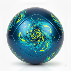New Soccer Balls Official 2026 High Quality PU Material Seamless Football Rubber Bladder Foldable Home Use 2026 - Product Image 1