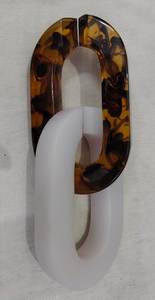 Porte-clés en résine écaille de tortue, art populaire, décoration artistique pour la maison, rehaussez votre espace, matériaux modernes - Product Image 3