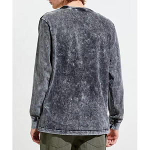 Nuevas camisetas de lavado ácido de moda para ropa informal La mejor calidad Nuevo estilo Camisetas de lavado ácido para hombres en tarifa al por mayor - Product Image 6