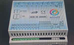 Módulo IO con 8 Puertos de Entrada Digital y 8 Puertos de Salida Digital Modbus RTU RS485 ROM RAM EEPROM - Product Image 1