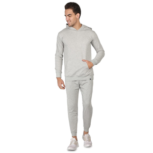Personalizado de alta calidad de algodón chándal hombres Sudadera con capucha y Jogger conjunto de gran tamaño pulóver sudaderas con capucha pantalones de chándal para hombres - Product Image 1