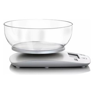 Balance de cuisine numérique Laca 5 kg avec bol, pesage électronique pour la cuisine et la pâtisserie - Product Image 2