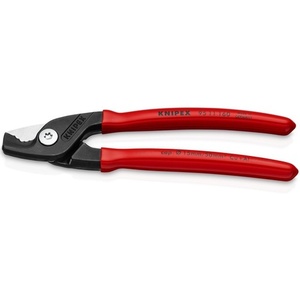 KNIPEX 160 mm Cable <b>Shears</b> Plastic Coated Knives & <b>Tools</b> - Product Image 1