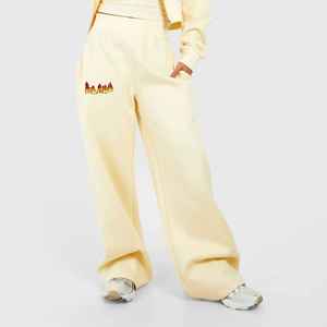 Wholesale High Quality Cheap Blank 100% Cotton Women's Streetwear Autumn Casual Wear With Side Pockets Flared Ladies Trouser - Product Image 1