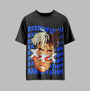 Wholesale Men's 100% Cotton Heavyweight T-Shirt Streetwear Custom <b>Logo</b> OEM in Vietnam - Product Image 3