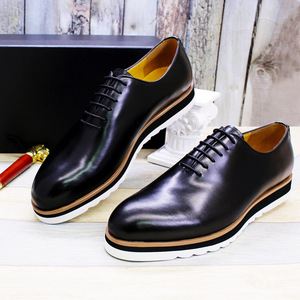Zapatos de Negocios de Piel de Cerdo de Alta Calidad con Absorción de Impactos y Superficie Impermeable, Zapatos Formales para Hombre, Zapatos de Cuero - Product Image 1