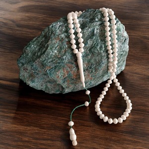REAL Camel & Buffalo Bone <b>Islamic</b> Prayer 99 Beads Tasbeeh Misbaha Muslim - Product Image 5