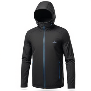 Veste Softshell d'hiver Uranos Safety - Taille M Noir/Bleu - Product Image 2