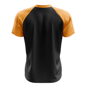 T-shirt personnalisé en maille à séchage rapide, col en V, pour le football, le sport, la gym, maillot court pour hommes - Product Image 2