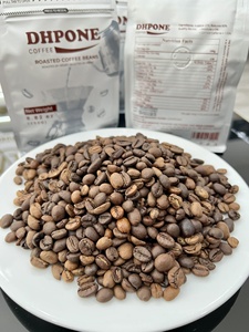 กาแฟ DHPONE ยอดนิยม 100% อาราบิก้า คั่วกลาง รสชาติกลมกล่อม มีคาเฟอีน เมล็ดกาแฟเต็มเมล็ด สำหรับเครื่องชงกาแฟ อายุการเก็บรักษา 18 เดือน ส่งออก - Product Image 1