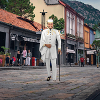 Nouveautés : Costume de Mariage 3 Pièces pour Homme Grande Taille (Veste, Gilet, Pantalon) – Prix de Gros Abordable