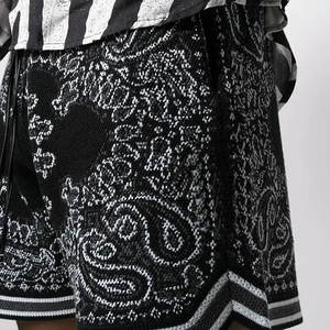Embroidery Print Summer Streetwear Custom Summer Short Custom <b>Bandana</b> Shorts Custom Beach Shorts - Product Image 5