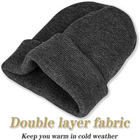 Casquette d'hiver unisexe pour adultes, design personnalisé OEM ODM, haute qualité, 100% acrylique, respirante, imperméable, style streetwear, tendance, personnalisable