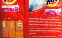 Grosir pasang Super putih Downy 5.3kg X 3 tas kesegaran tahan lama lembut kain pelembut untuk cucian brilian