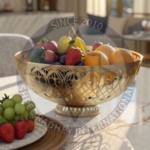 Cuenco decorativo para servir dulces y frutas para cumpleaños y celebraciones empaquetado en cartón - Product Image 1