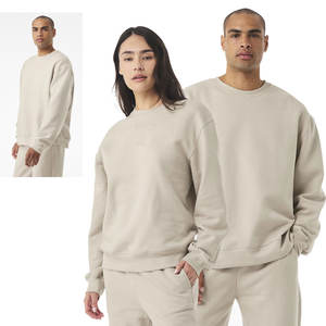 Unisex Bella + Canvas 4711 10 oz Heavyweight Crewneck <b>Sweatshirt</b> 100% Cotton Soft Sponge <b>Fleece</b> Fabric Winter Luxurious Warmth - Product Image 1