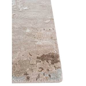 Uvenuti Abstract Pattern Beige & <b>Brown</b> Hand Knotted <b>Wool</b> & Bamboo Silk Rug for Home LRB-5004 - Product Image 4