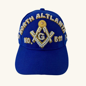 Casquette maçonnique réglable, légère, idéale pour les cérémonies maçonniques, les activités de plein air, la mode décontractée et le port quotidien - Product Image 3