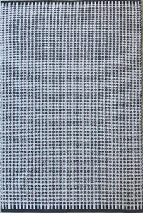 100% Cotton Flat Woven Designer Striped Dhurrie <b>Rug</b> Geometrical Textured Modern Style for Indoor Use for <b>Rooms</b> Doors Kitchens - Product Image 3