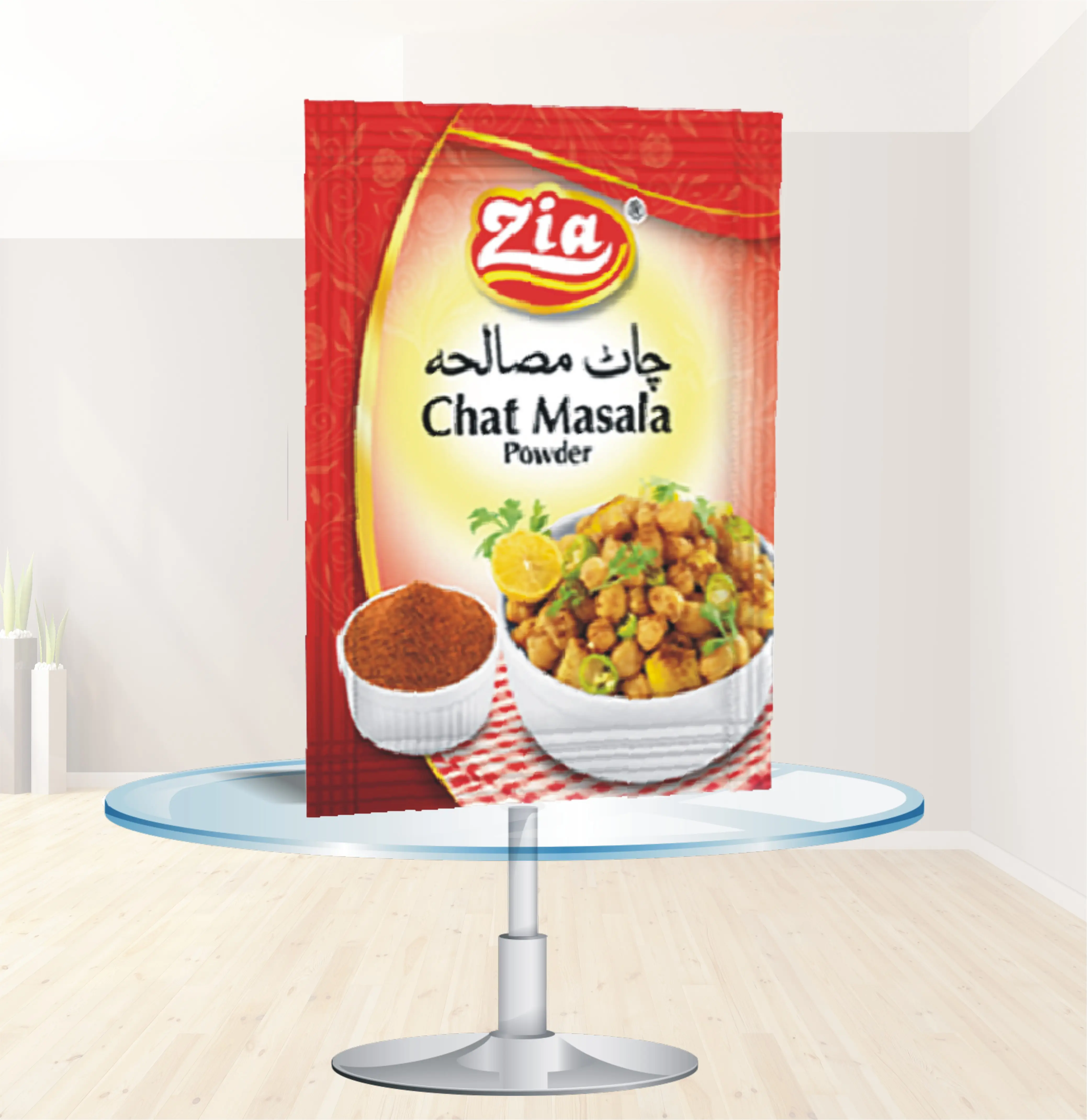 Garniture de meilleure qualité, assaisonnement côtelé et cuisine épices nutritives Zia Chat Masala saveur Unique pour le repas pour surprendre les amis et Fam